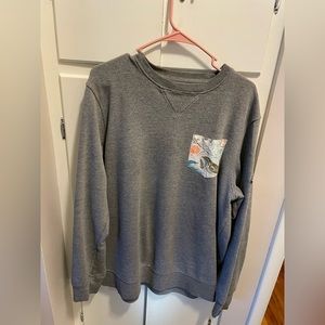 Dravus Sweatshirt Pocket Bird Design